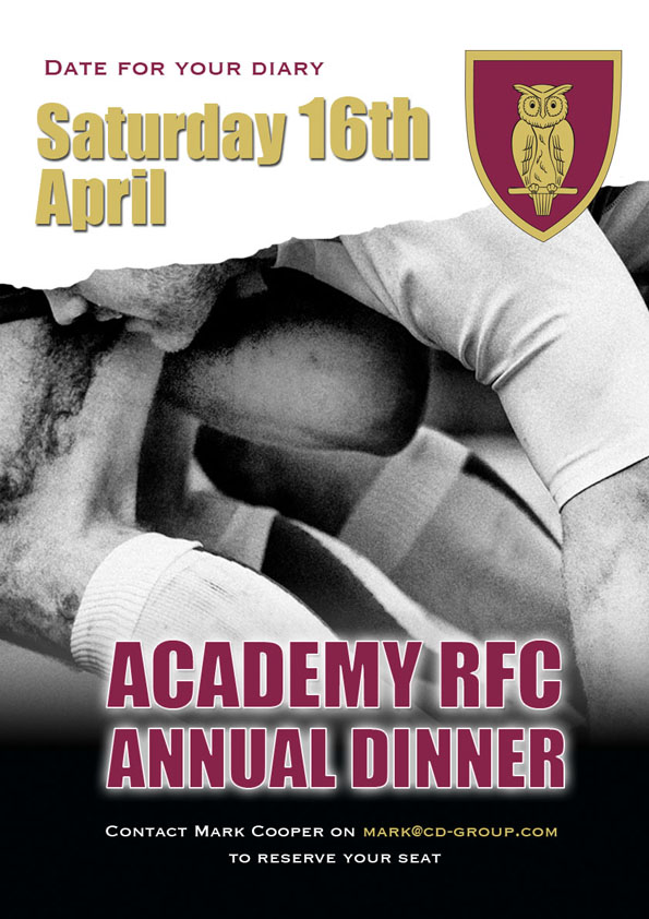 Academy Rugby Dinner